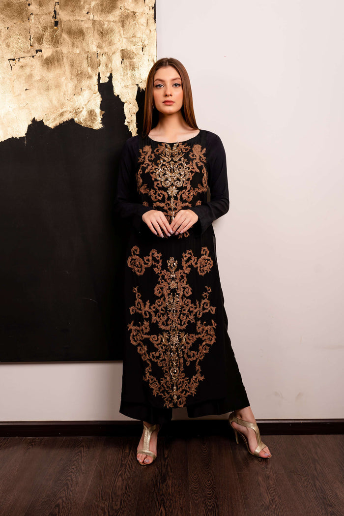 Black mukaish